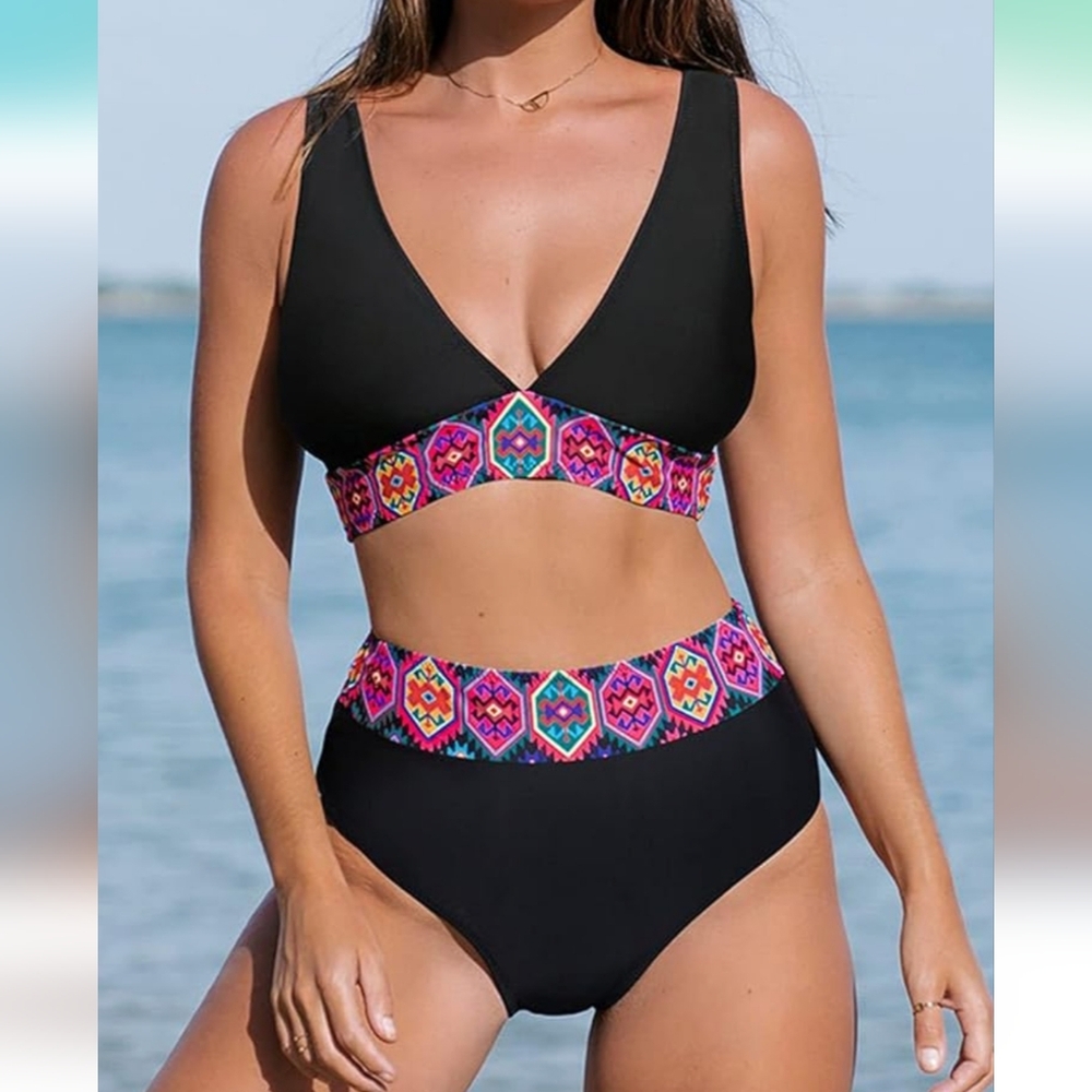 HILINKER High Waisted Bikini